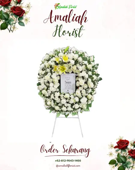 Krans Bunga Duka Kmp Melayu Brt